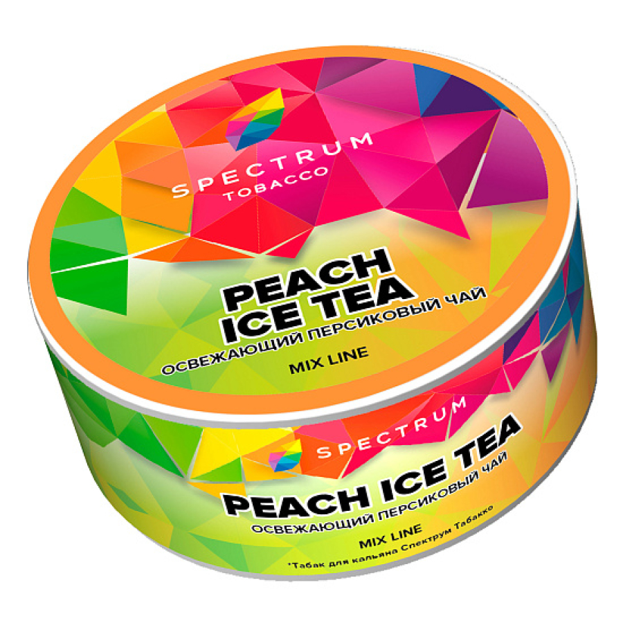 Табак Spectrum Mix Line Peach ice tea (Освежающий персиковый чай) 25 гр