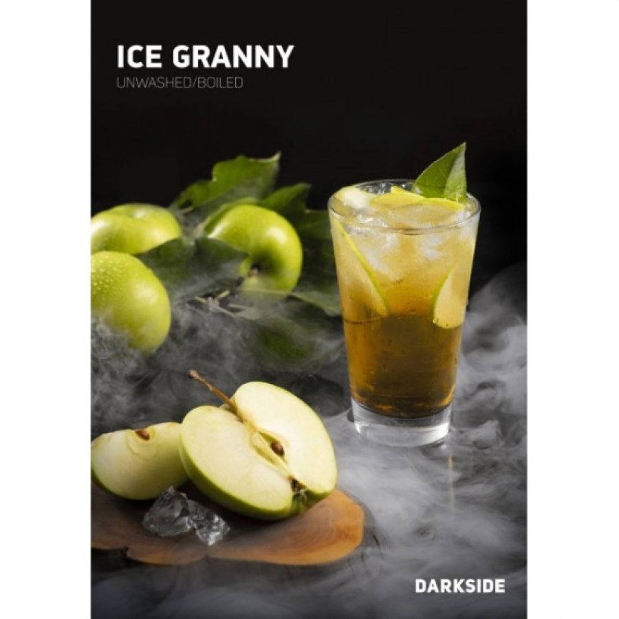 Табак Darkside Core Ice Granny (Ледяное Зеленое Яблоко) 100 гр