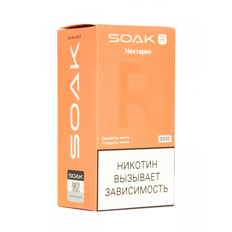 Soak R Нектарин 5000 Затяжек