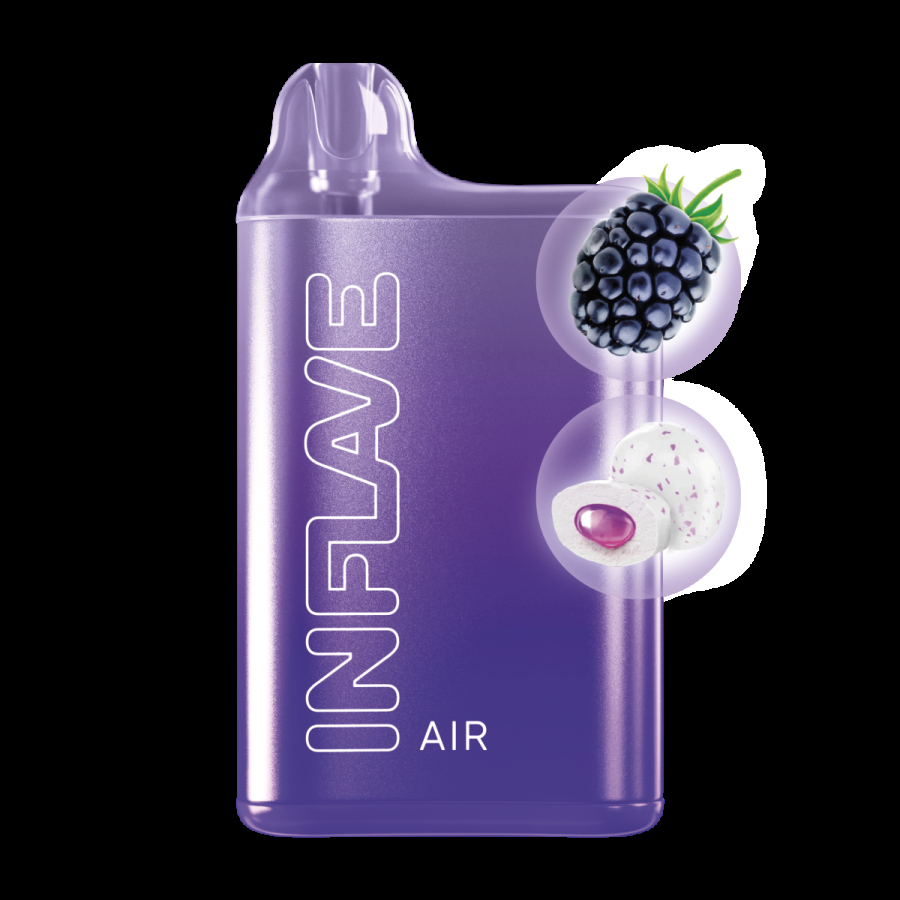 Электронка Inflave Air Жвачка Ежевика (6000 Затяжек)